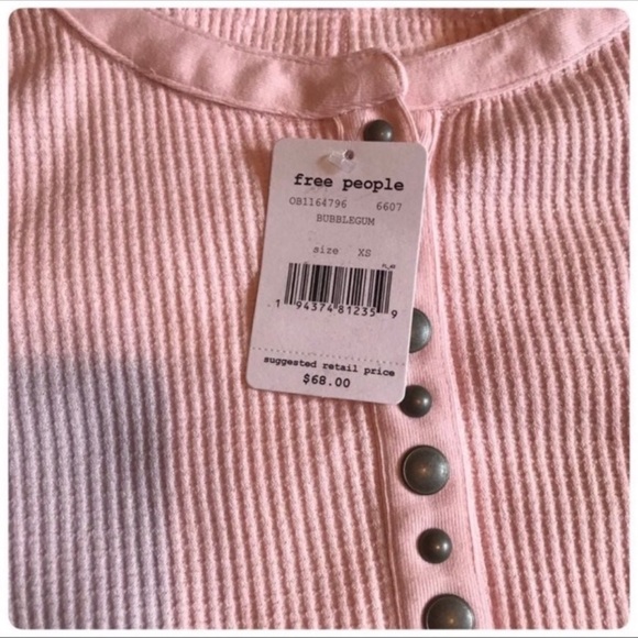 Free People EVEREST HENLEY SIZE XSMALL NWT - Picture 9 of 9
